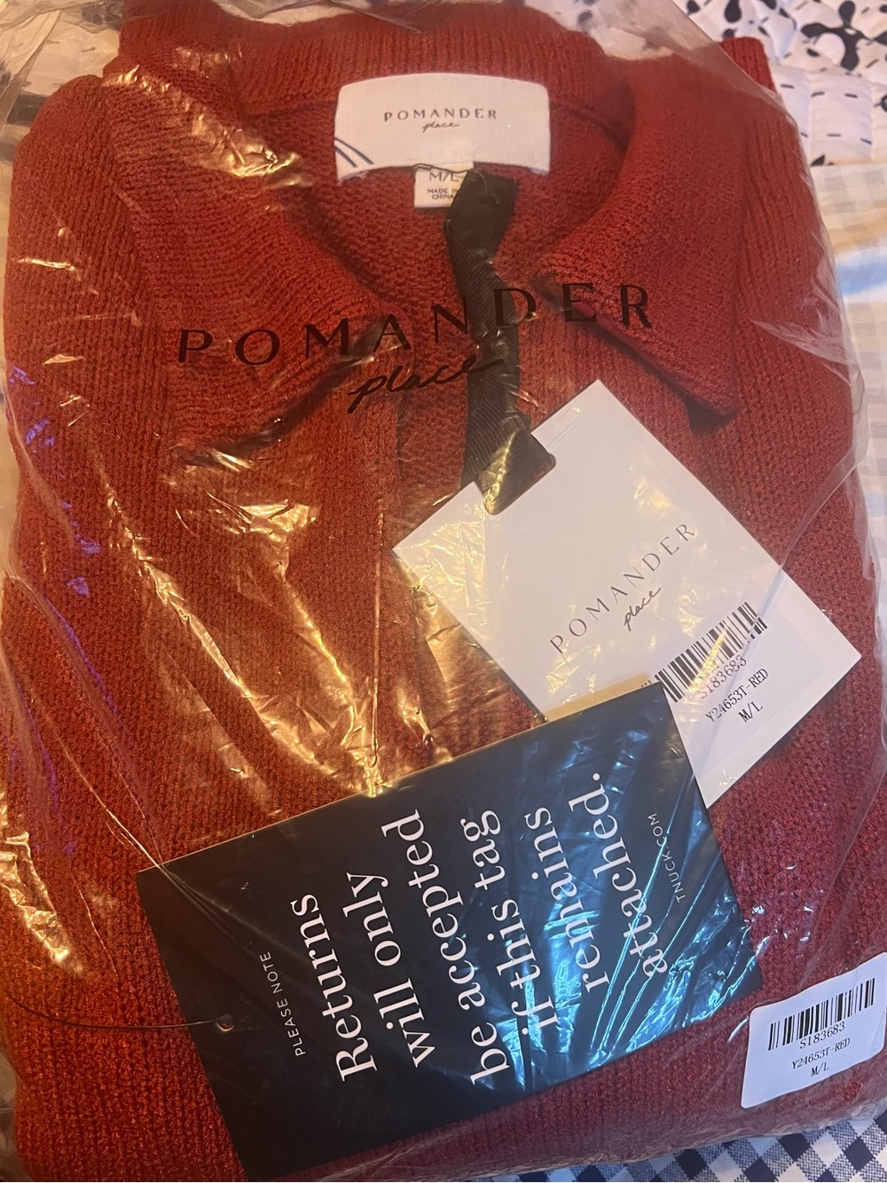 Pomander Place Red Maren Polo Dress - Picture 2 of 2